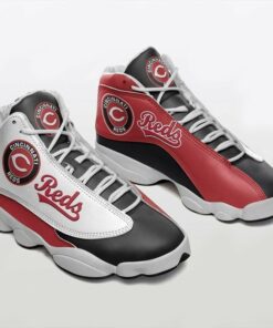 Cincinnati Reds Mlb Baseball Teams Air Jd13 Sneaker Shoes VJD276