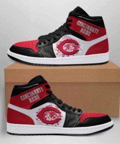 Cincinnati Reds Mlb Custom Shoes Air Jd Retro Sneaker V706