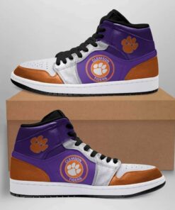 Clemson Tigers American Football 04 Shoes Air Jd Retro Sneakers V723