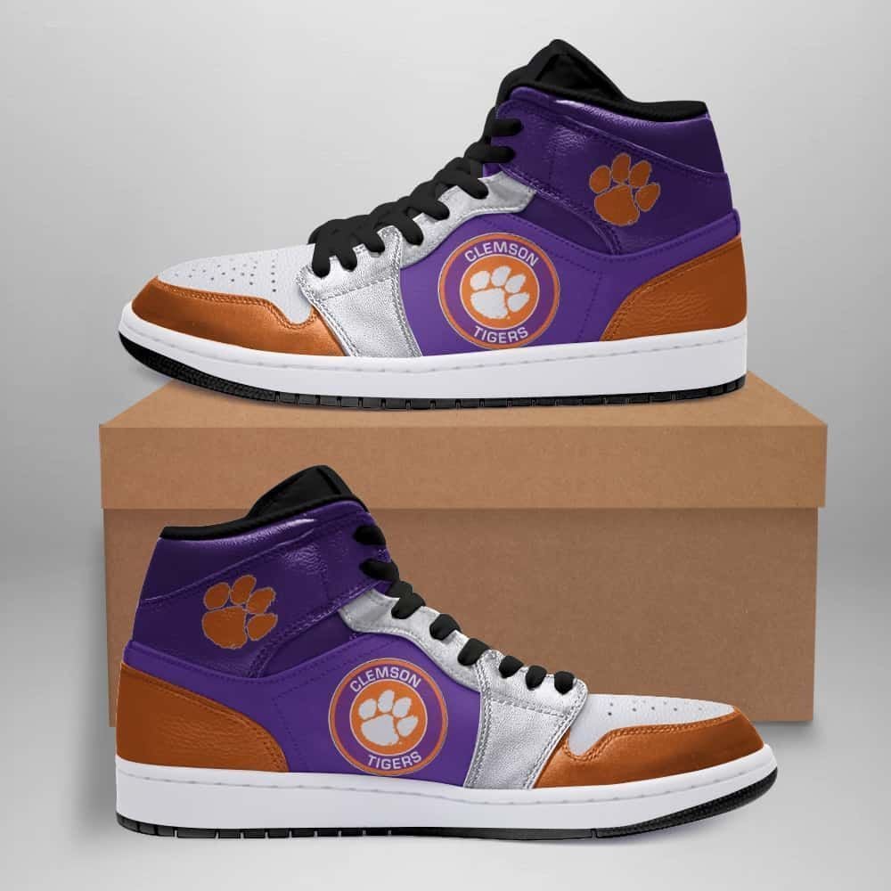 Clemson Tigers American Football 04 Shoes Air Jd Retro Sneakers V724