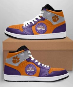 Clemson Tigers American Football Custom Shoes Air Jd Retro Sneaker V728