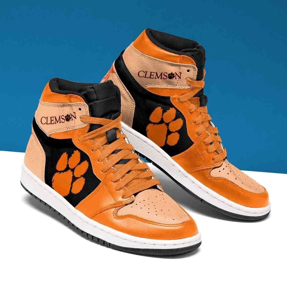 Clemson Tigers Ncaa Shoes Air Jd Retro Sneakers V731