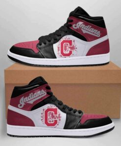 Cleveland Indians 02 Mlb Shoes Air Jd Retro Sneakers V740