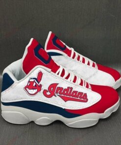 Cleveland Indians Mlb Teams Air Jd13 Sneaker Shoes VJD136