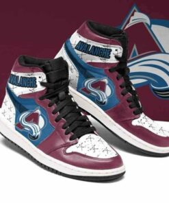 Colorado Avalanche Ice Hockey Custom Shoes Air Jd Retro Sneaker V767