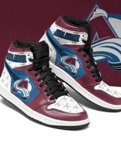 Colorado Avalanche Shoes Air Jd Retro Sneakers V772