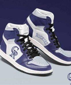 Colorado Rockies Mlb Baseball Shoes Air Jd Retro Sneakers V774