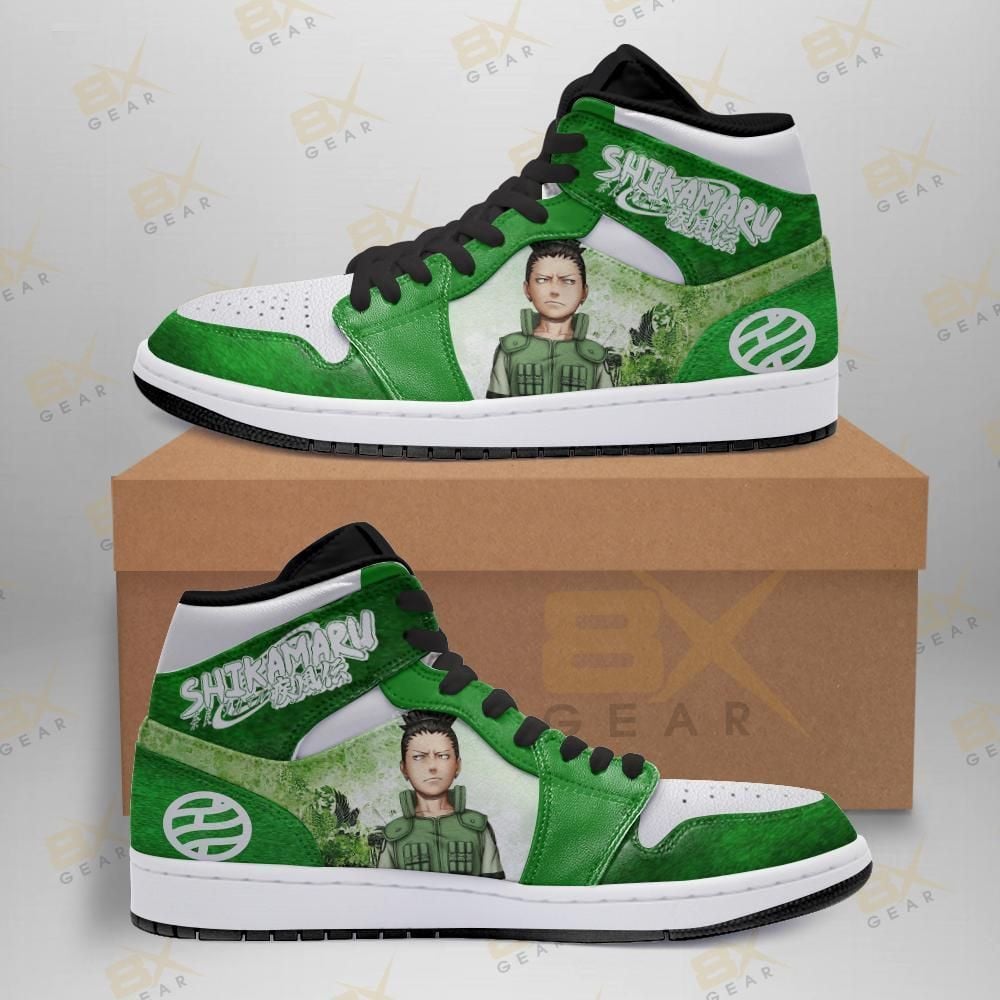 Cool Face Shikamaru Naruto Anime Sneakers Shoes Air Jd Retro Sneakers V790