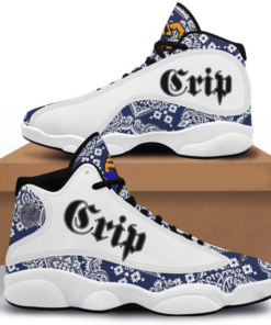 Crips Gang Skull Air Jd13 Sneaker Shoes VJD25