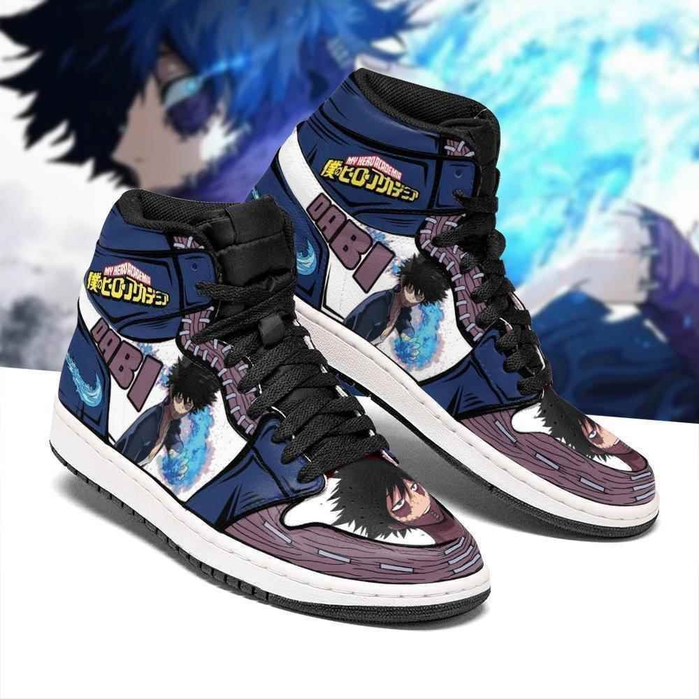 Dabi Custom My Hero Academia Anime Shoes Air Jd Retro Sneakers V822