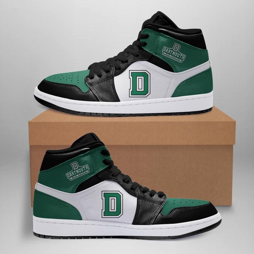 Dartmouth Big Green Ncaa Team Custom Eachstep Shoes Air Jd Retro Sneakers V837