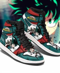 Deku Izuku Custom My Hero Academia Sneakers Anime Shoes Sport V864