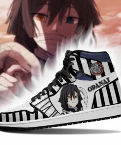 Demon Slayer Obanai Iguro Snake Hashira Anime Shoes Air Jd Retro Sneakers V875