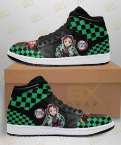 Demon Slayer Tanjiro Anime Shoes Air Jd Retro Sneakers V879