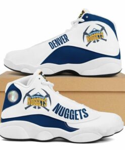 Denver Nuggets Nba Football Team Air Jd13 Sneaker Shoes VJD38