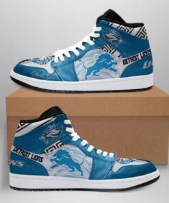 Detroit Lions Shoes Air Jd Retro Sneakers V891