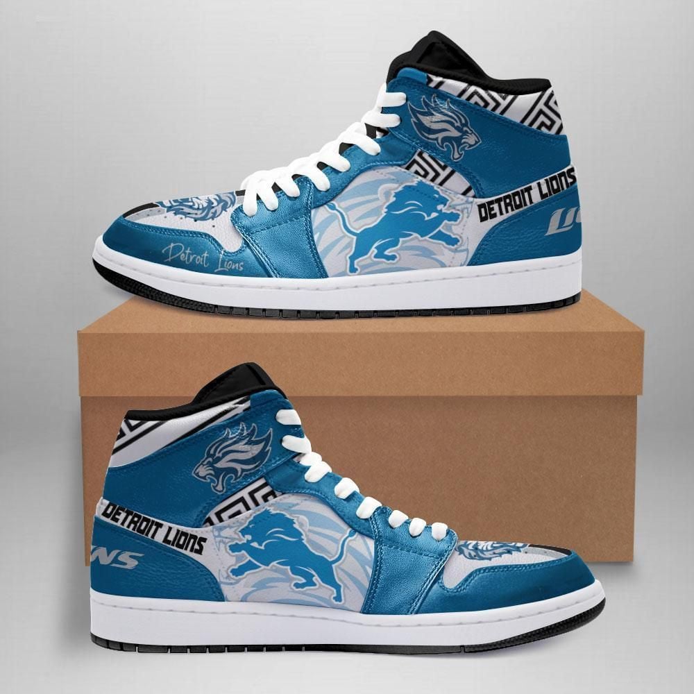 Detroit Lions Shoes Air Jd Retro Sneakers V891