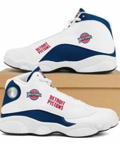 Detroit Pistons Nba Football Team Air Jd13 Sneaker Shoes VJD429