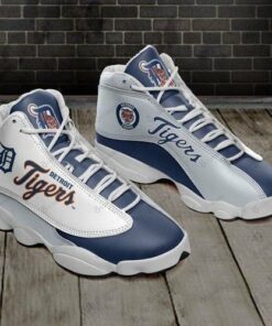 Detroit Tigers Mlb Football Fc Teams Air Jd13 Sneaker Shoes VJD751