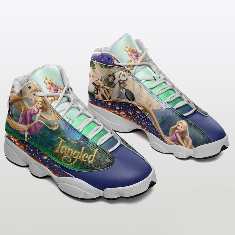 Dungeon And Dragon Wizard Game Canvas Air Jd13 Sneaker Shoes VJD711