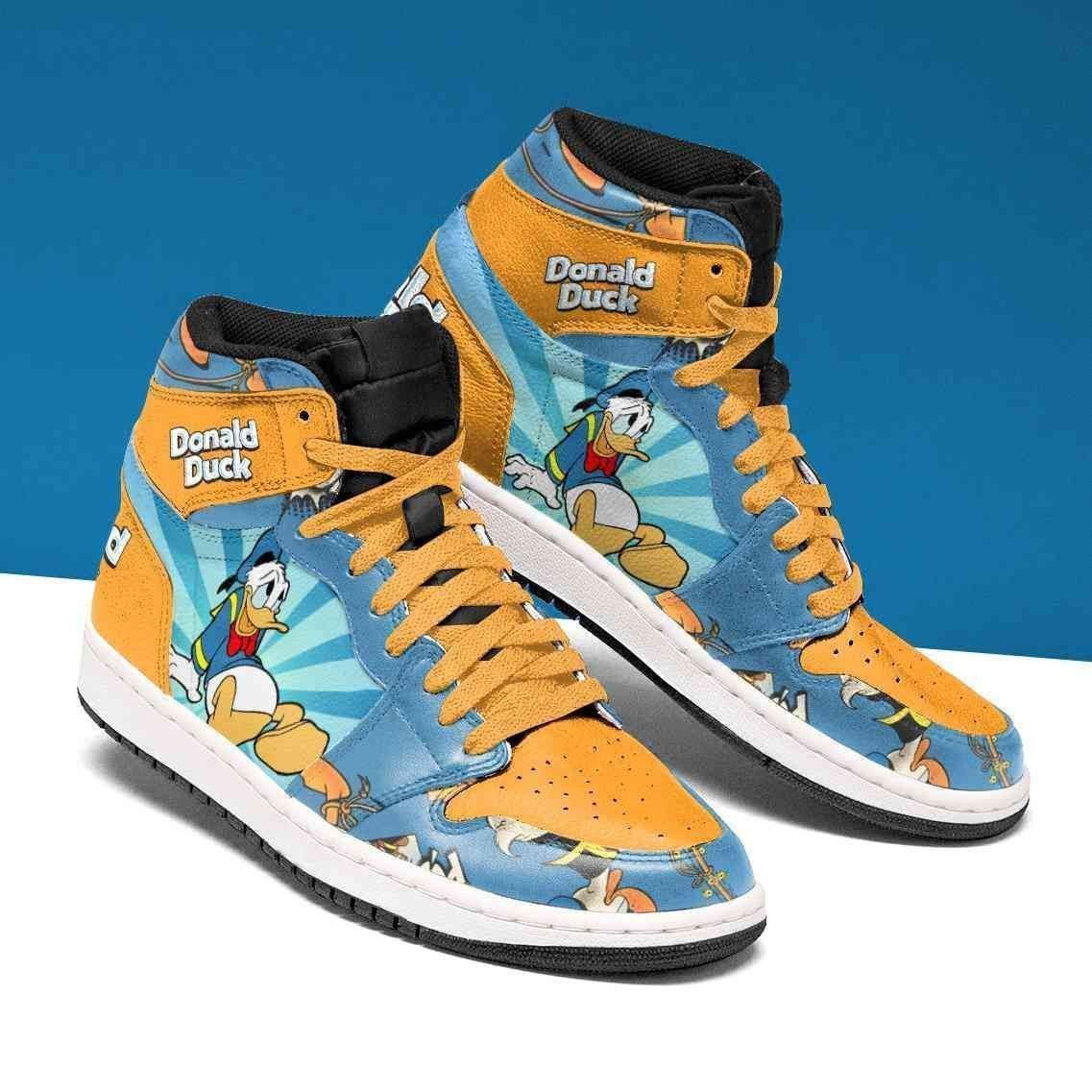 Donald Duck Custom Shoes Air Jd Retro Sneaker V935