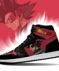 Dragon Ball Jordan Black Goku Label Name Anime Shoes Air Jd Retro Sneakers V1027