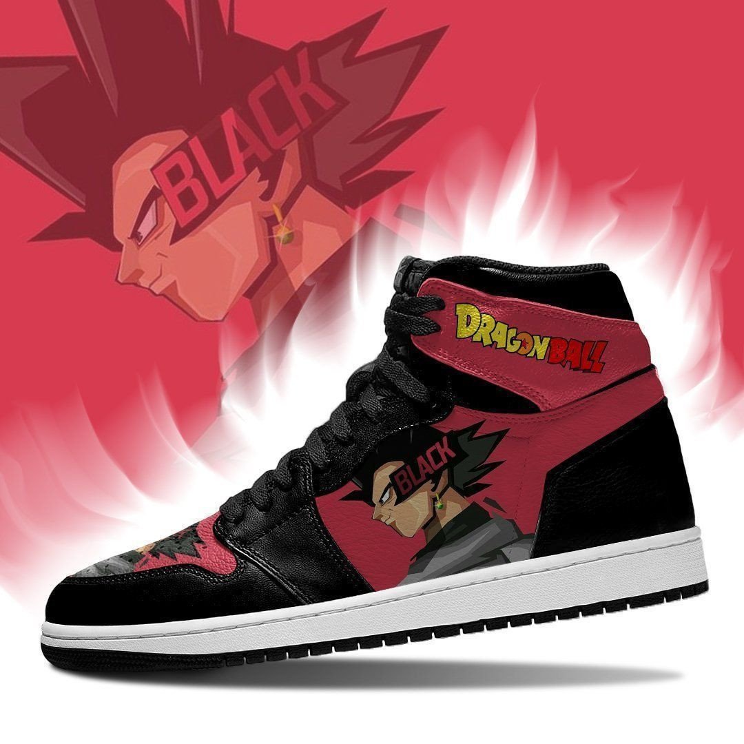 Dragon Ball Jordan Sneakers Broly Angry Face Anime Sneakers Shoes Air Jd Retro Sneakers V1028