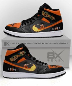 Dragon Ball Son Goku Anime Shoes Air Jd Retro Sneakers V1045