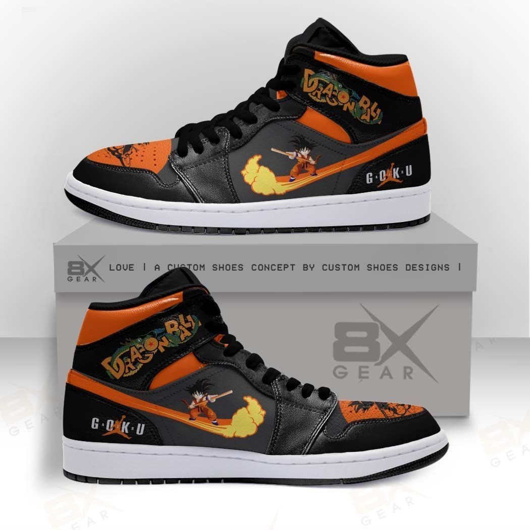 Dragon Ball Son Goku Anime Shoes Air Jd Retro Sneakers V1047