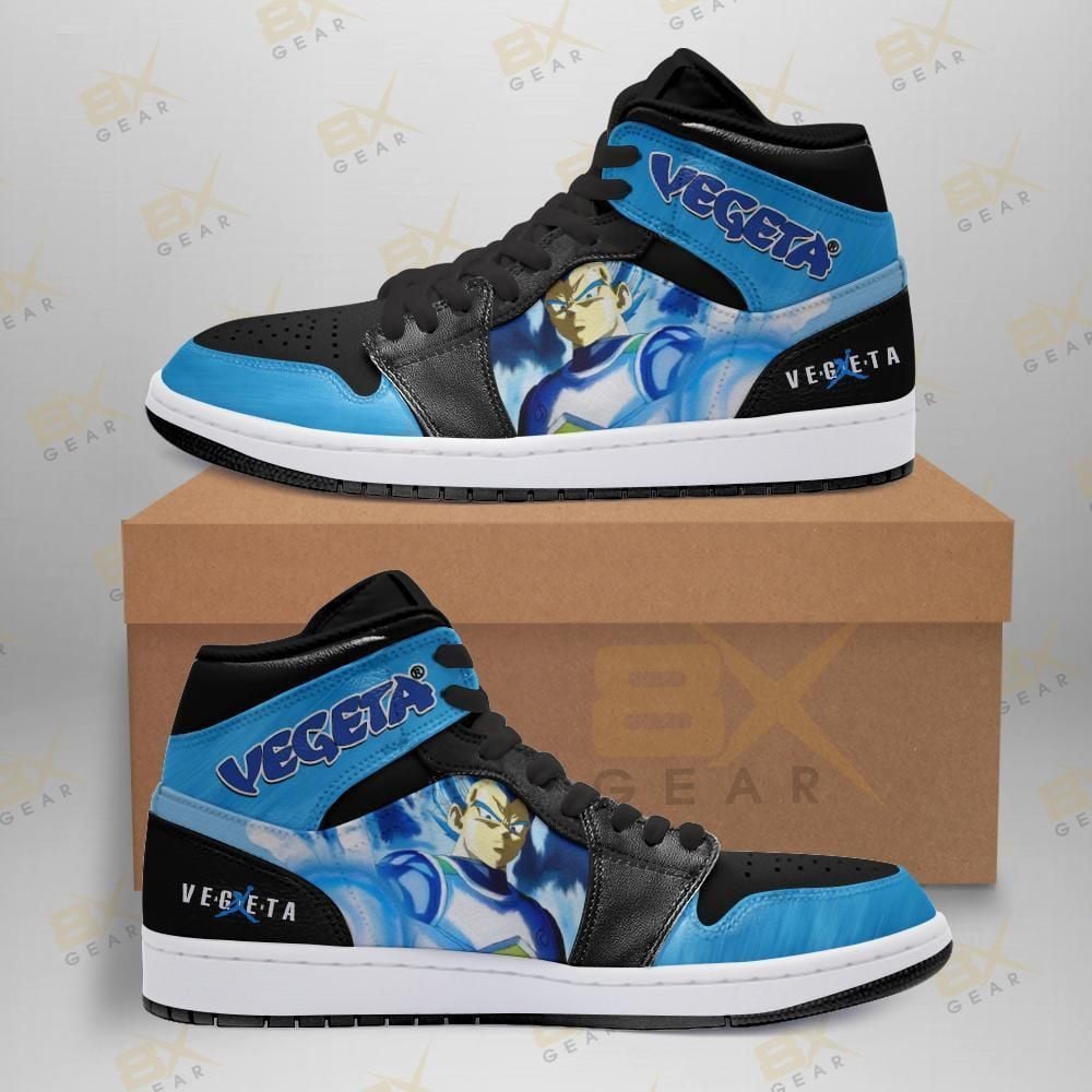 Dragon Ball Vegeta Anime Shoes Air Jd Retro Sneakers V1052