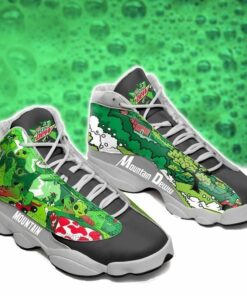 Drink Mountain Dew Teams Air Jd13 Sneaker Shoes VJD353