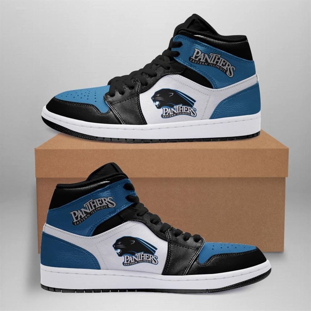 Eastern Illinois Panthers Ncaa Shoes Air Jd Retro Sneakers V1094