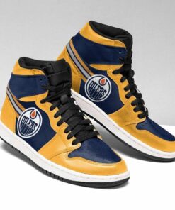 Edmonton Oilers Nhl Team Custom Eachstep Gift For Fans Shoes Air Jd Retro Sneakers V1096