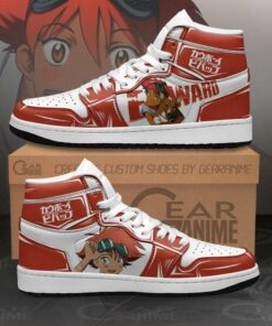 Edward Cowboy Bebop Custom Anime Mn11 Shoes Air Jd Retro Sneakers V1099