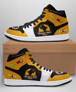 Epic Goku Dragon Ball Yellow Anime Shoes Air Jd Retro Sneakers V1141