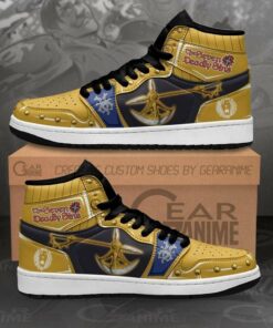 Escanor Divine Axe Rhitta Seven Deadly Sins Anime Shoes Air Jd Retro Sneakers V1144