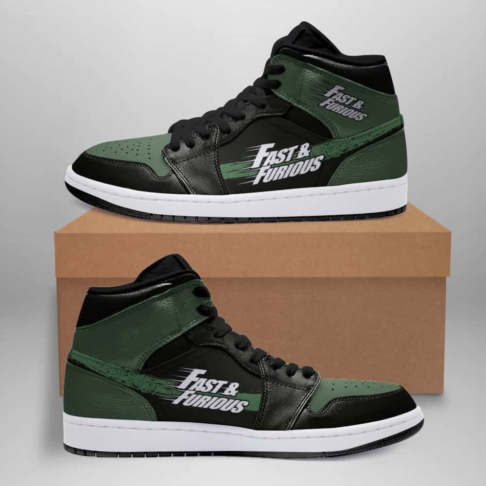 Fast And Furious Custom Shoes Air Jd Retro Sneaker V1172