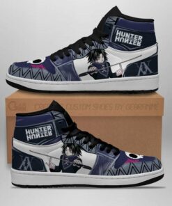 Feitan Hunter X Hunter Custom Hxh Anime Shoes Air Jd Retro Sneakers V1192