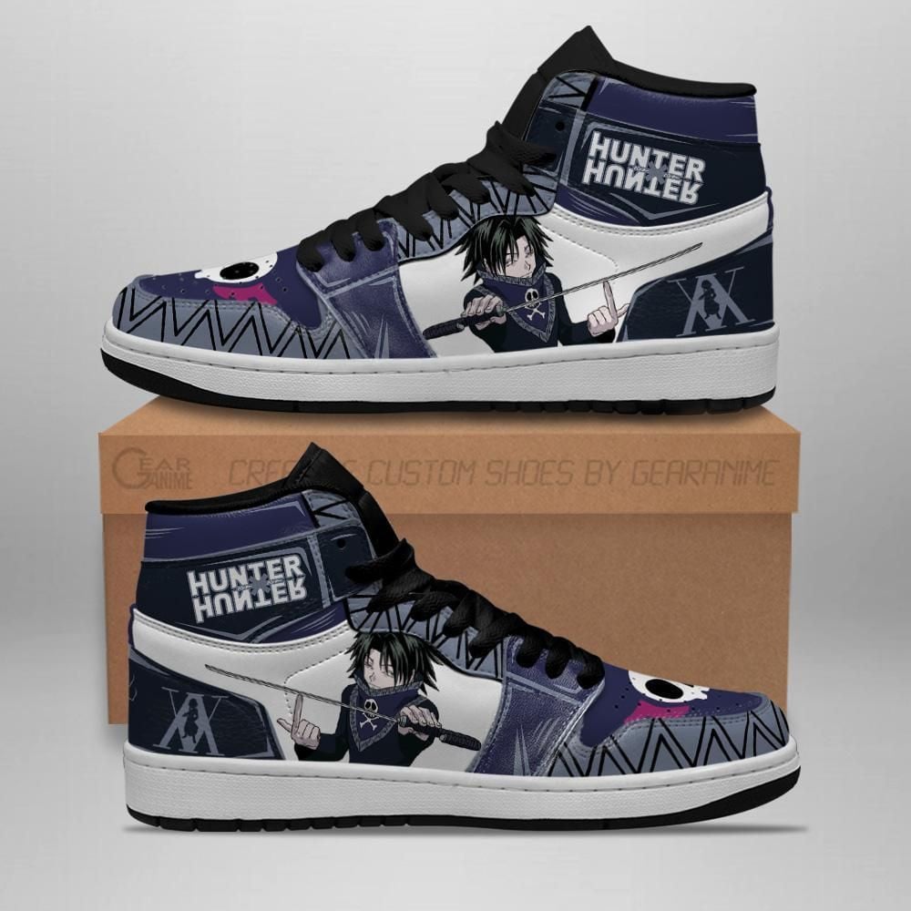 Feitan Hunter X Hunter Custom Hxh Anime Shoes Air Jd Retro Sneakers V1193