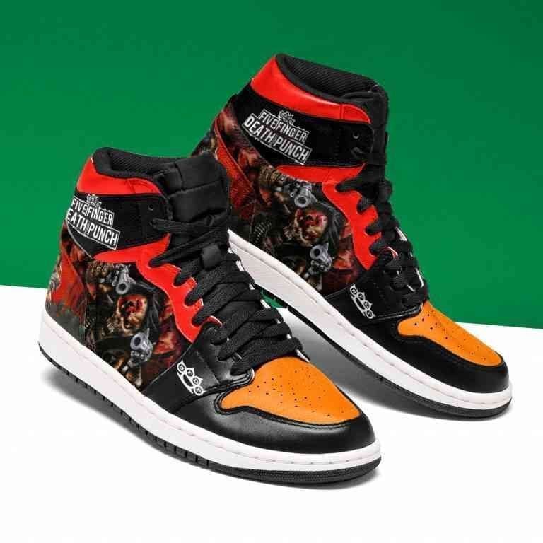 Five Finger Death Punch Shoes Air Jd Retro Sneakers V1220