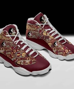 Florida State Seminoles Football Ncaaf Teams Air Jd13 Sneaker Shoes VJD32