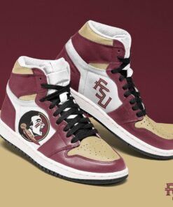 Florida State Seminoles Ncaa Men Unique Florida State Seminoles Football Custom Shoes Air Jd Retro Sneakers V1230