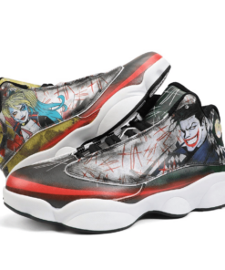 For Lover Joker Harley Quinn Movies Air Jd13 Sneaker Shoes VJD154