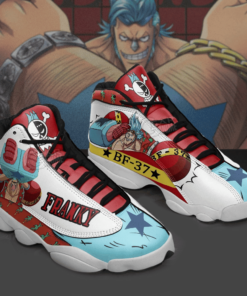 Franky One Piece Anime Air Jd13 Sneaker Shoes VJD387