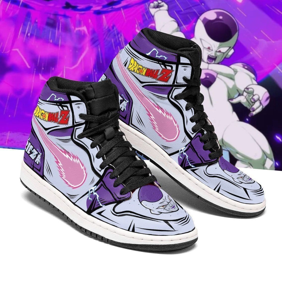 Frieza Classic Dragon Ball Z Anime Sneaker Shoes Air Jd Retro Sneakers V1259