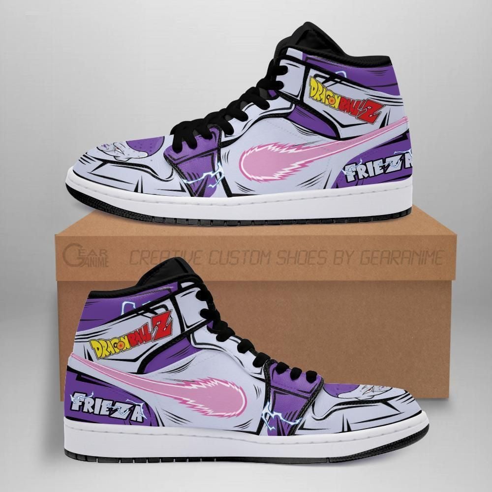 Frieza Shoes Boots Dragon Ball Z Anime Sneakers Shoes Sport V1264