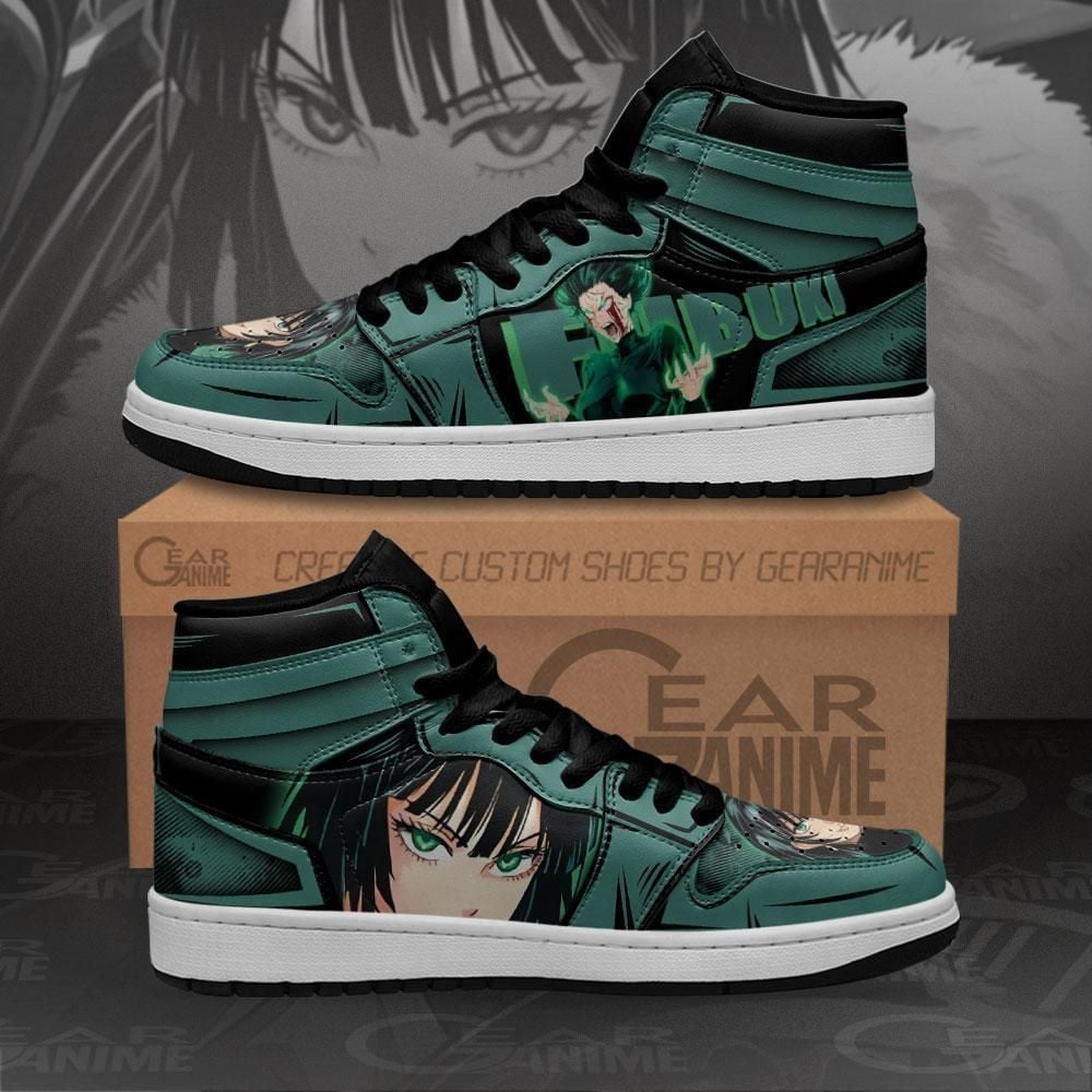 Fubuki One Punch Man Custom Anime Shoes Air Jd Retro Sneakers V1270