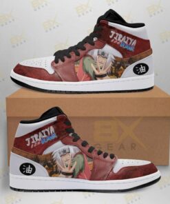 Funny Jiraiya Naruto Anime Shoes Air Jd Retro Sneakers V1282