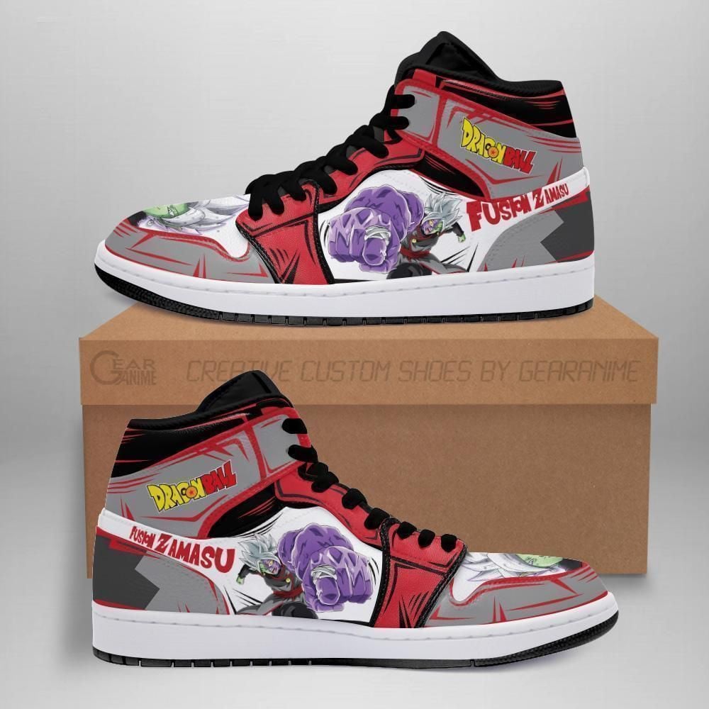 Fusion Zamasu Dragon Ball Super Anime Fan Gift Idea Shoes Air Jd Retro Sneakers V1287