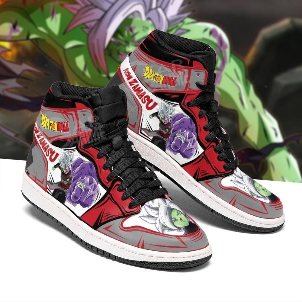 Fusion Zamasu Dragon Ball Super Anime Fan Gift Idea Shoes Air Jd Retro Sneakers V1289